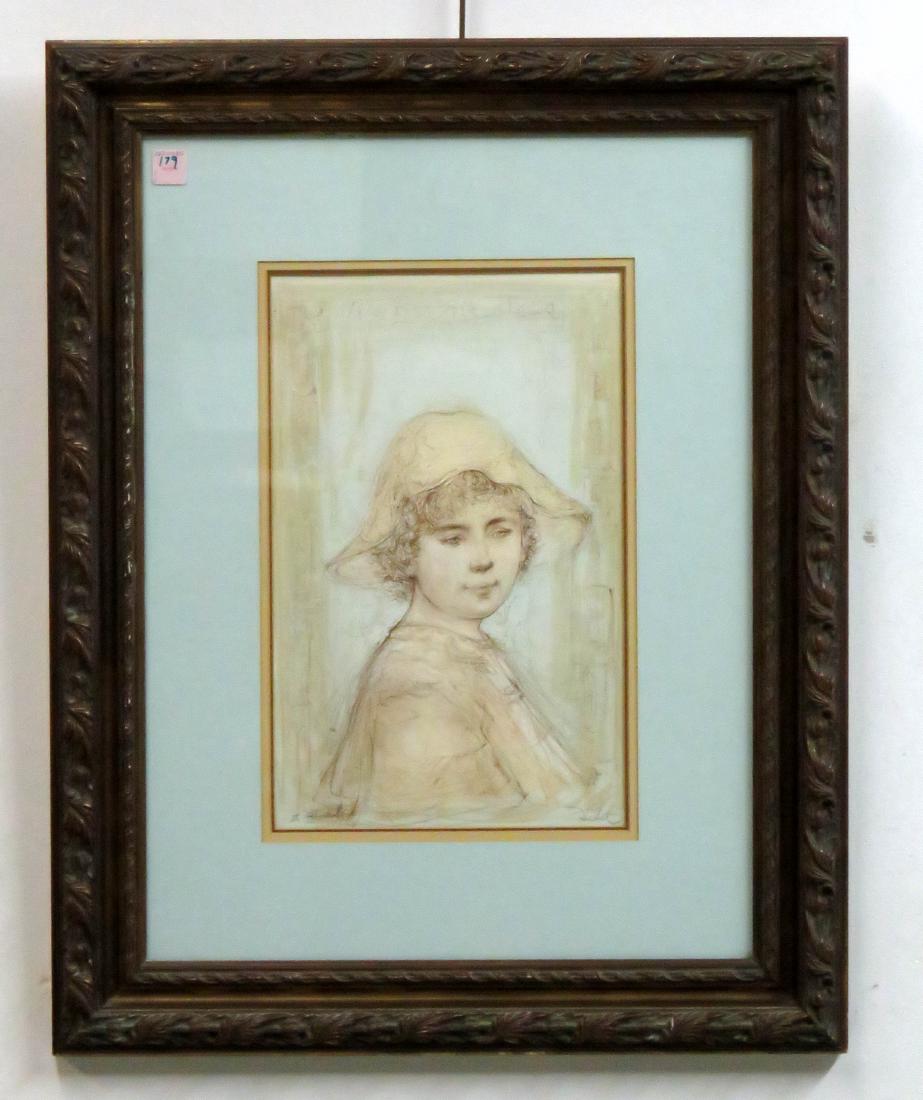 EDNA HIBEL (AMERICAN 1917-2015), LITHOGRAPH, CHILD WITH (1 of 1)