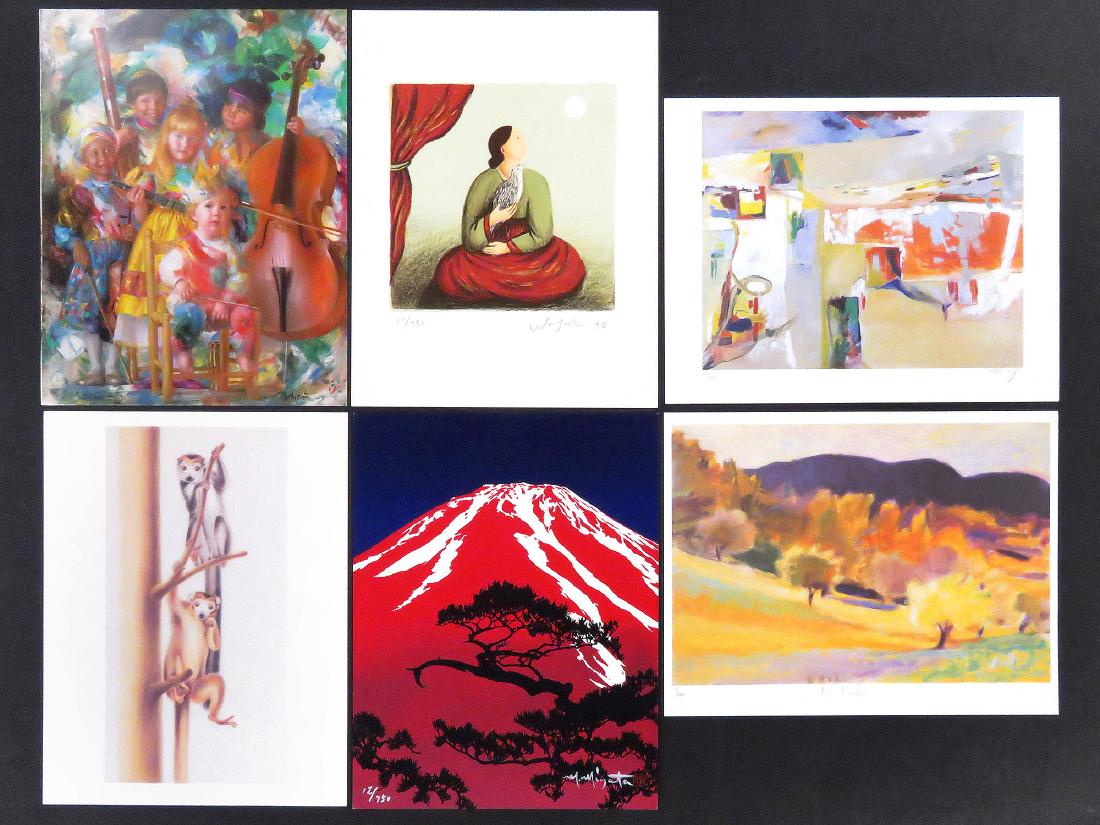 LOT (6) WORLD FEDERATION OF UNITED NATIONS PRINTS (1 of 7)