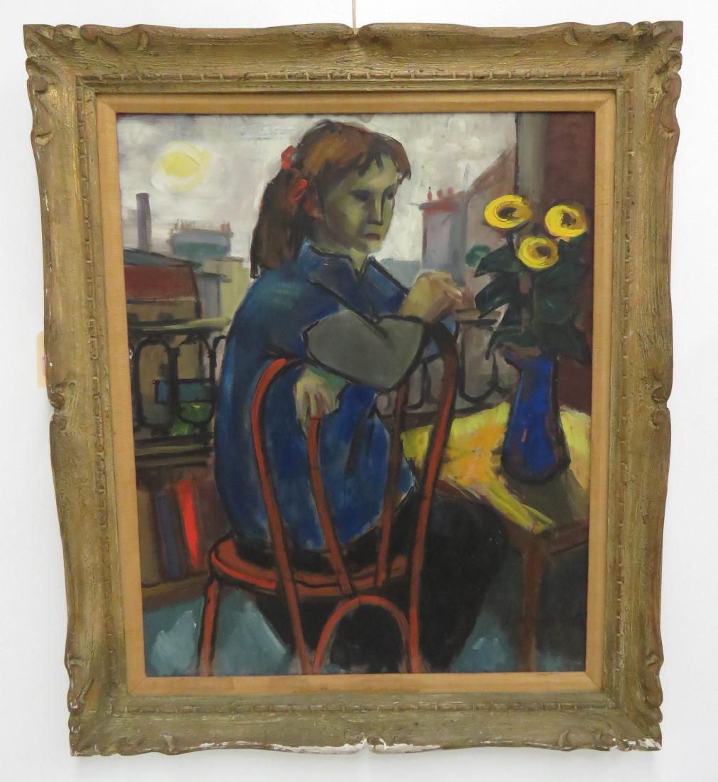 J.F. HUNOLD (FRENCH 20TH CENTURY), OIL ON MASONITE, (1 of 1)