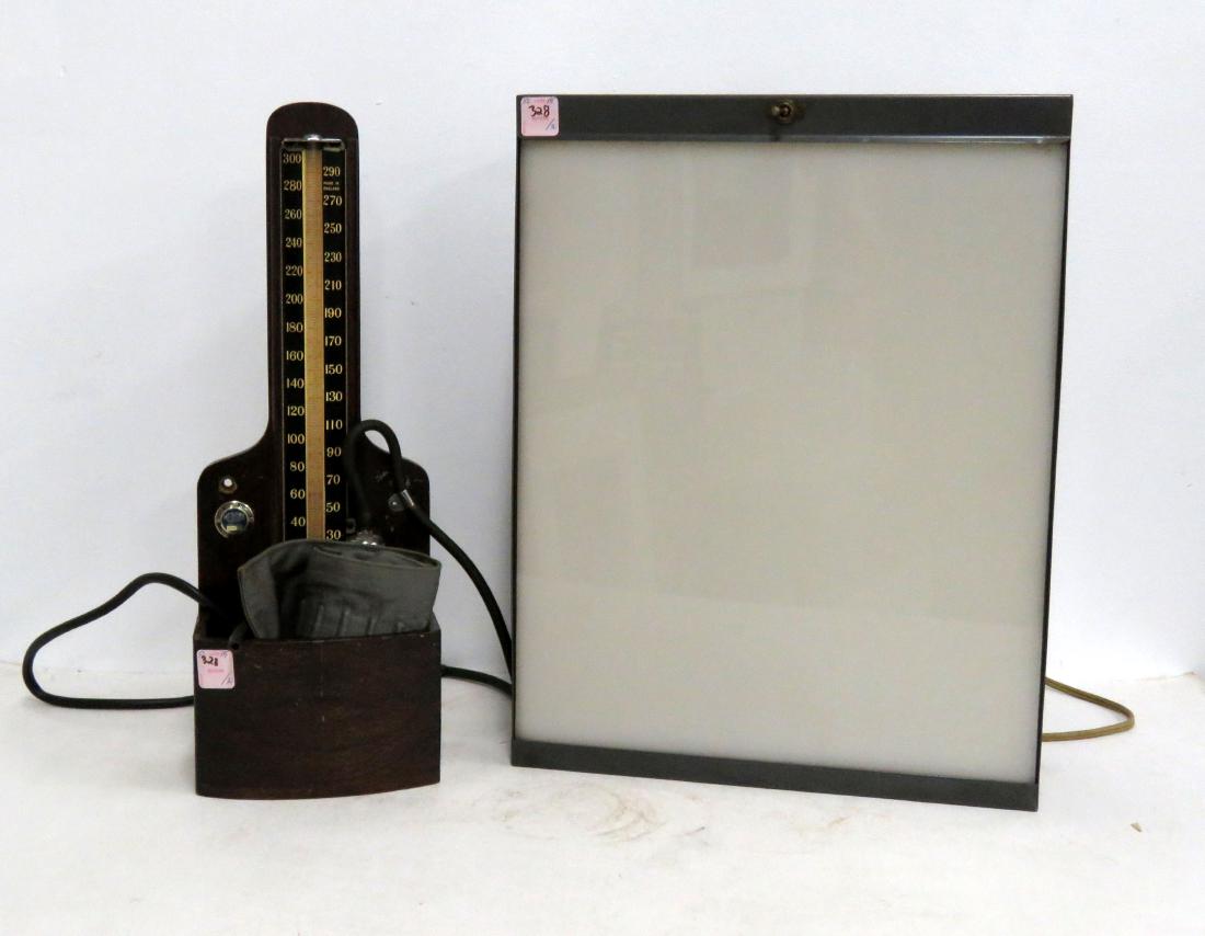 LOT (2) INCLUDING VINTAGE MEDISCO BLOOD PRESSURE METER (1 of 1)