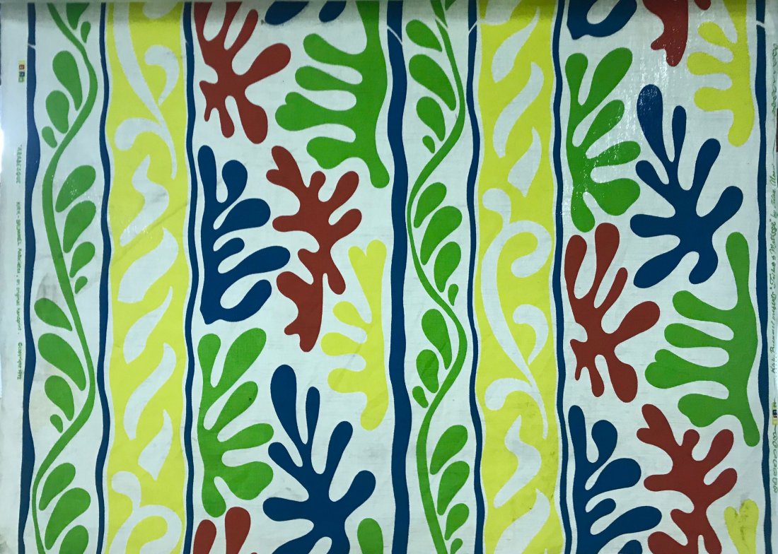 PARTIAL BOLT HAND PRINTED FABRIC "KIRK-BRUMMEL PRESENTS (1 of 1)