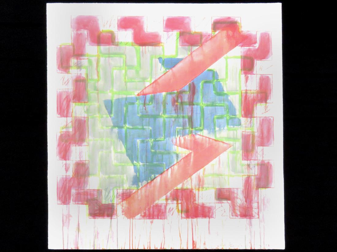 RICHARD SMITH (BRITISH/AMERICAN 1931-2016), LITHOGRAPH (1 of 2)