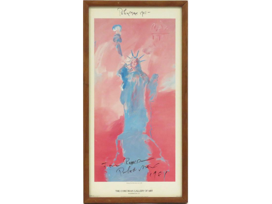 PETER MAX (AMERICAN 1937-), OFFSET LITHOGRAPHIC POSTER, (1 of 5)