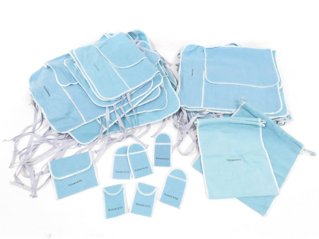 LOT ASSORTED TIFFANY & CO. CO. SIGNATURE FELT CUTLERY (1 of 1)