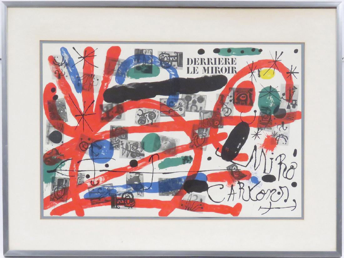 JOAN MIRO (FRENCH/SPANISH 1893-1983), LITHOGRAPH (1 of 5)