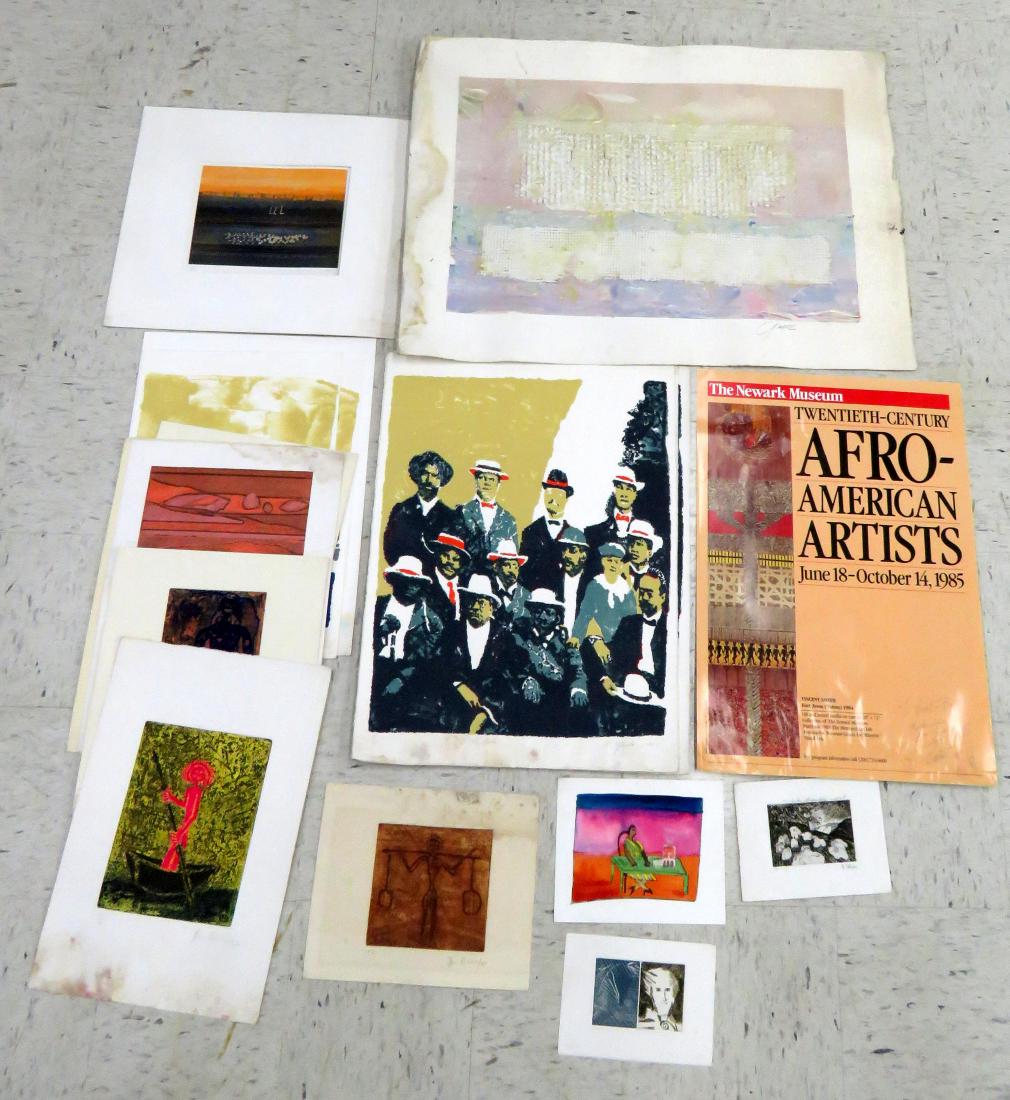 LOT ASSORTED ART WORK INCLUDING NIAGARA PROJECT (1 of 3)