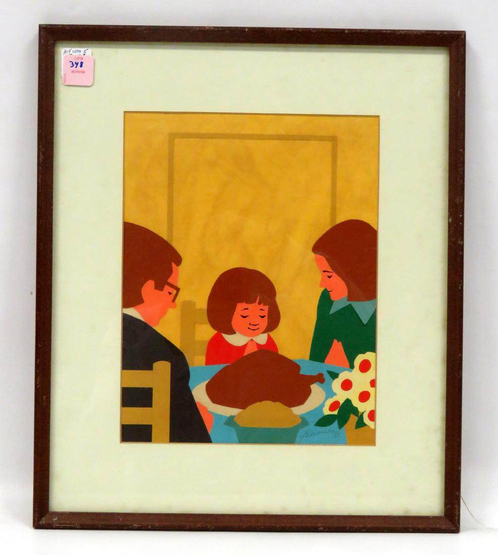 JEROME WEISMAN (AMERICAN 1926-1996), CUT PAPER (1 of 1)