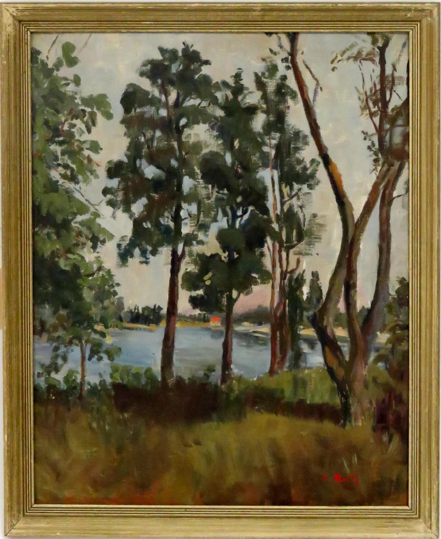 AMERICAN SCHOOL (20TH CENTURY), OIL ON CANVAS BOARD, (1 of 1)