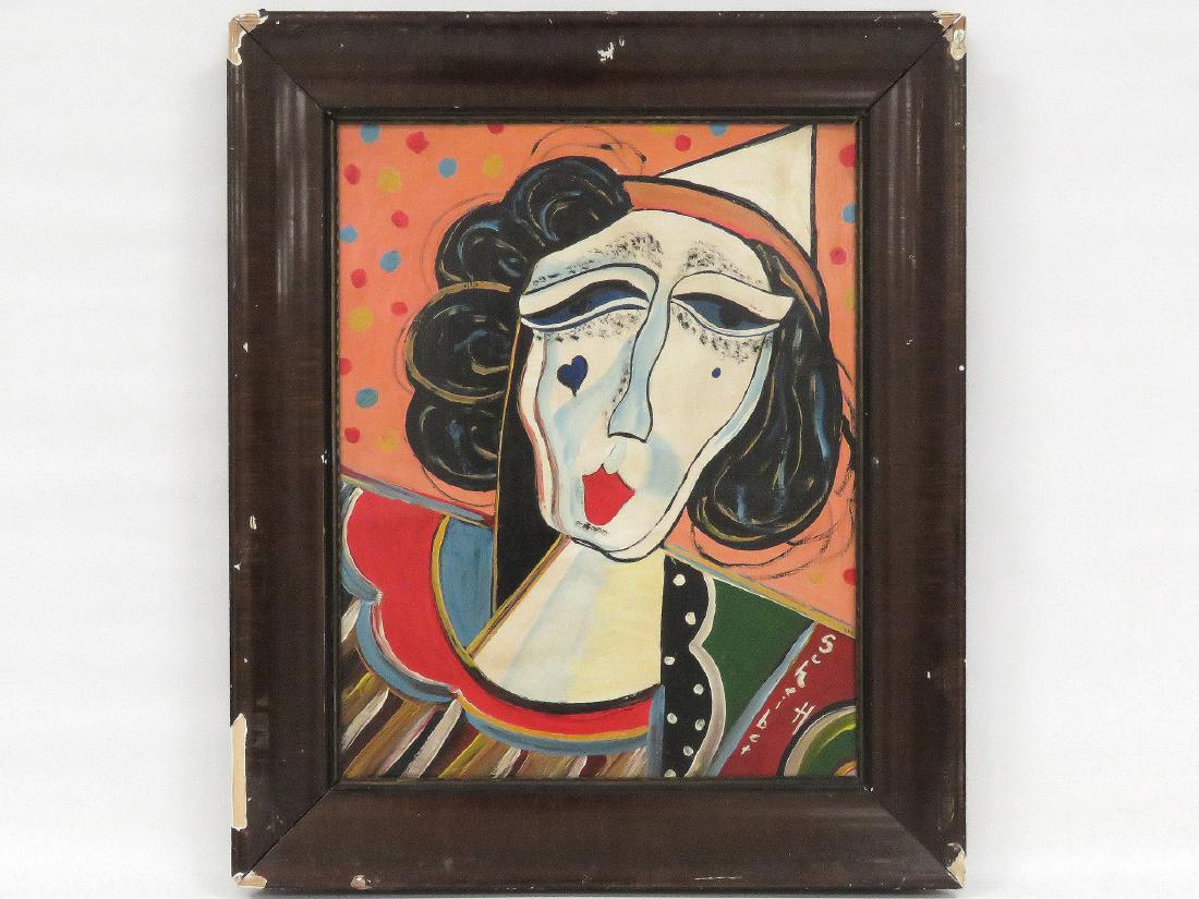 HUNGARIAN SCHOOL (20TH CENTURY), OIL ON PANEL, (1 of 6)