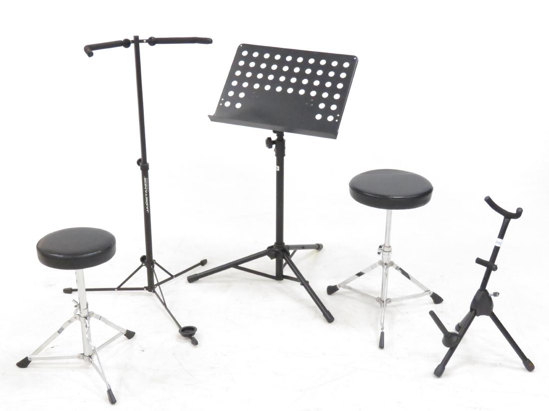 LOT (5) INCLUDING BELMONE MUSIC STAND, JAMSTAND CELLO (1 of 1)