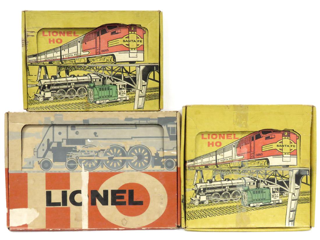 LOT (3) LIONEL HO SCALE BOXES INCLUDING #5719, #5721 & (1 of 2)