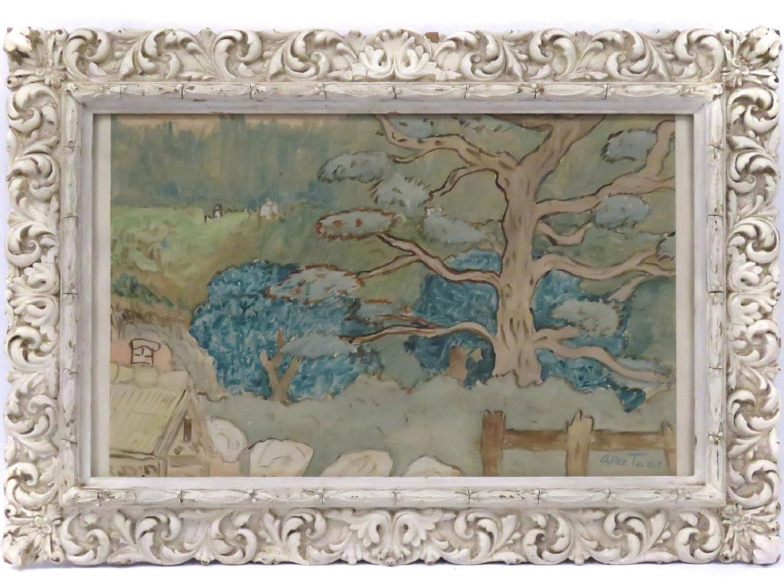 ALLEN TUCKER (AMERICAN 1866-1939), WATERCOLOR, (1 of 2)