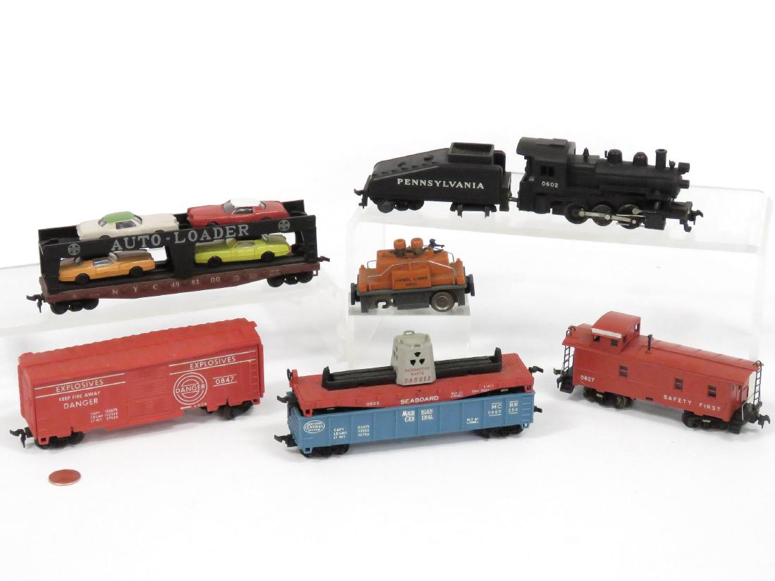 LOT (8) LIONEL HO SCALE INCLUDING #0602 STEAM SWITCHER (1 of 1)