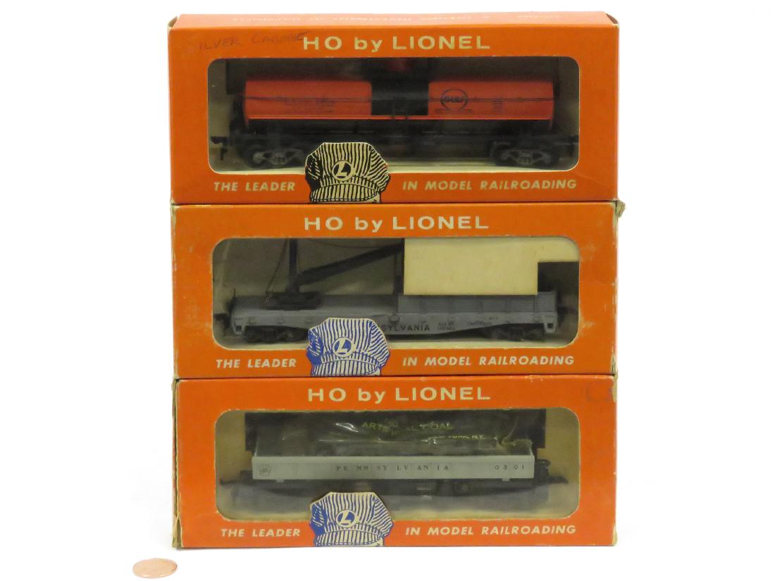 LOT (3) LIONEL HO SCALE INCLUDING #0860-200 BOOM CAR (1 of 1)