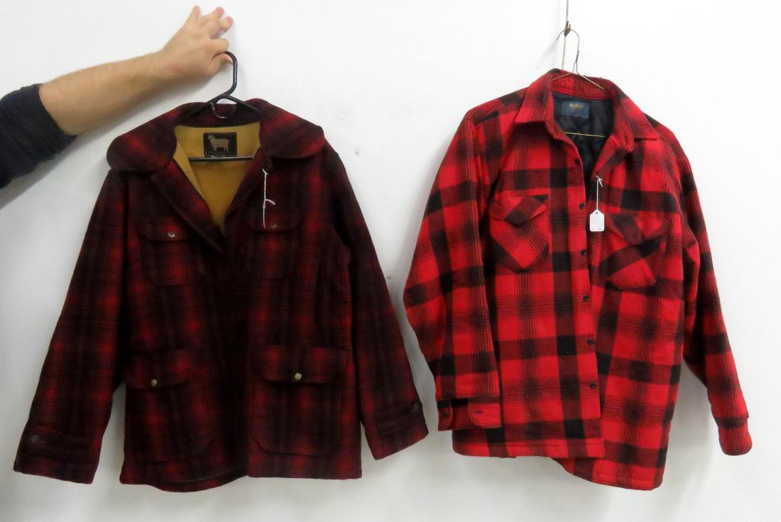 LOT (2) INCLUDING WOOLRICH INSULATED HUNTING COAT, SIZE (1 of 3)
