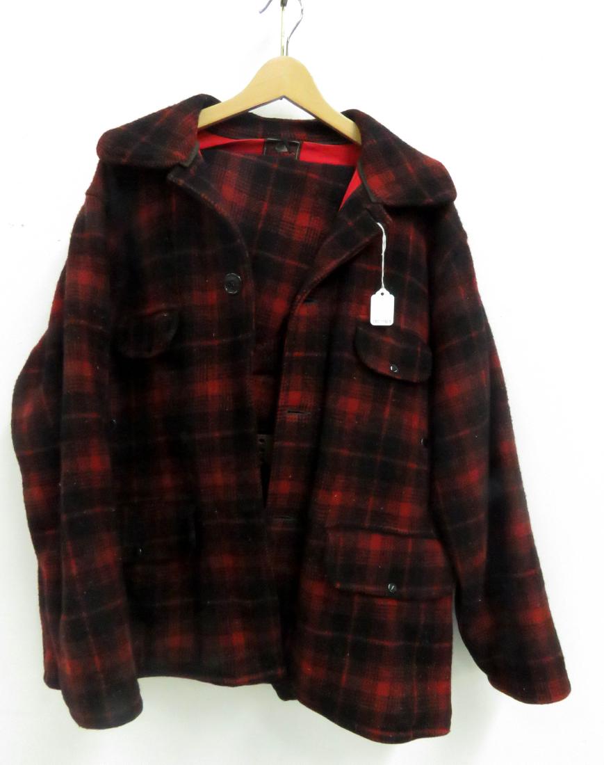 LOT (2) INCLUDING RED AND BLACK PLAID INSULATED HUNTING (1 of 3)