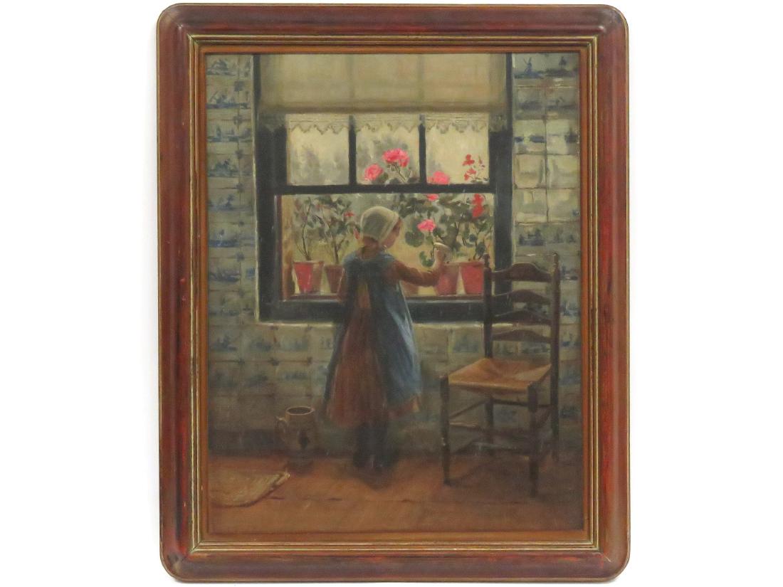 IRENE E. PARMELEE (AMERICAN 1847-1934), OIL ON CANVAS, (1 of 3)
