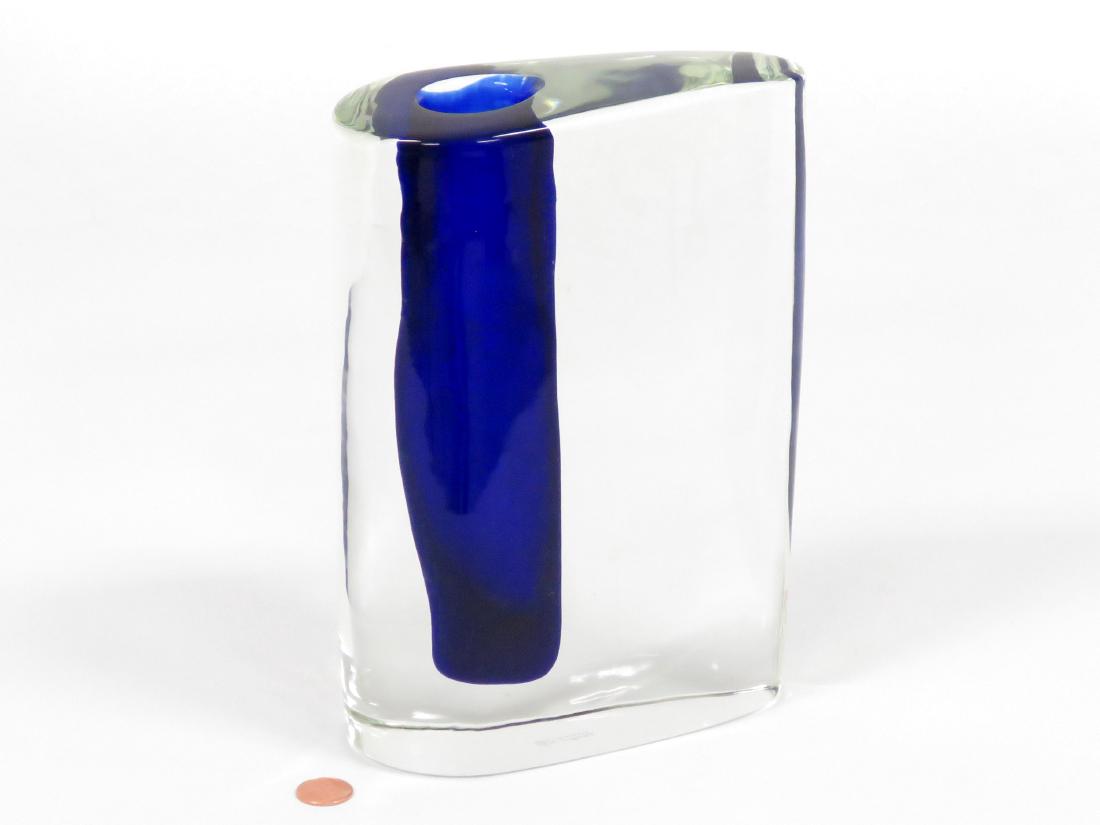 ANTONIO DA ROS/VENINI MULTI-LAYERED MOMENTO VASE, (1 of 3)