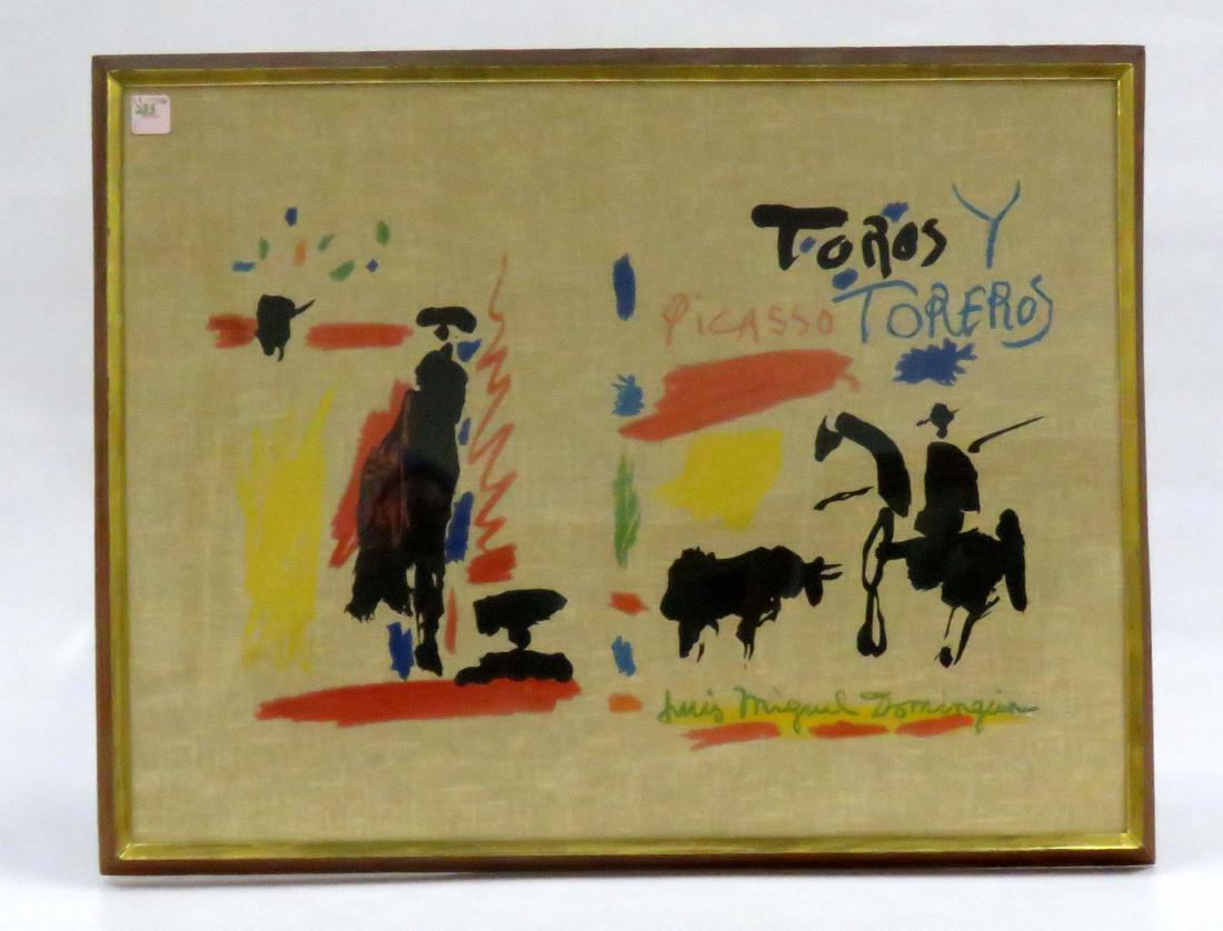 PABLO PICASSO "TOROS Y TOREROS", LUIS MIGUEL DOMINGIUN (1 of 2)