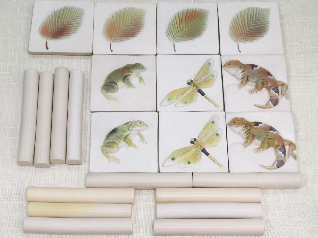 LOT (22) ASSORTED SURVING STUDIOS HIGH RELIEF CERAMIC (1 of 2)