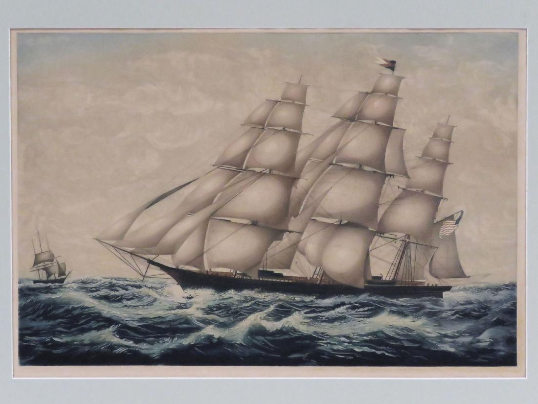 JOHN TAYLOR ARMS (AMERICAN 1887-1953), AQUATINT, "THE (1 of 5)