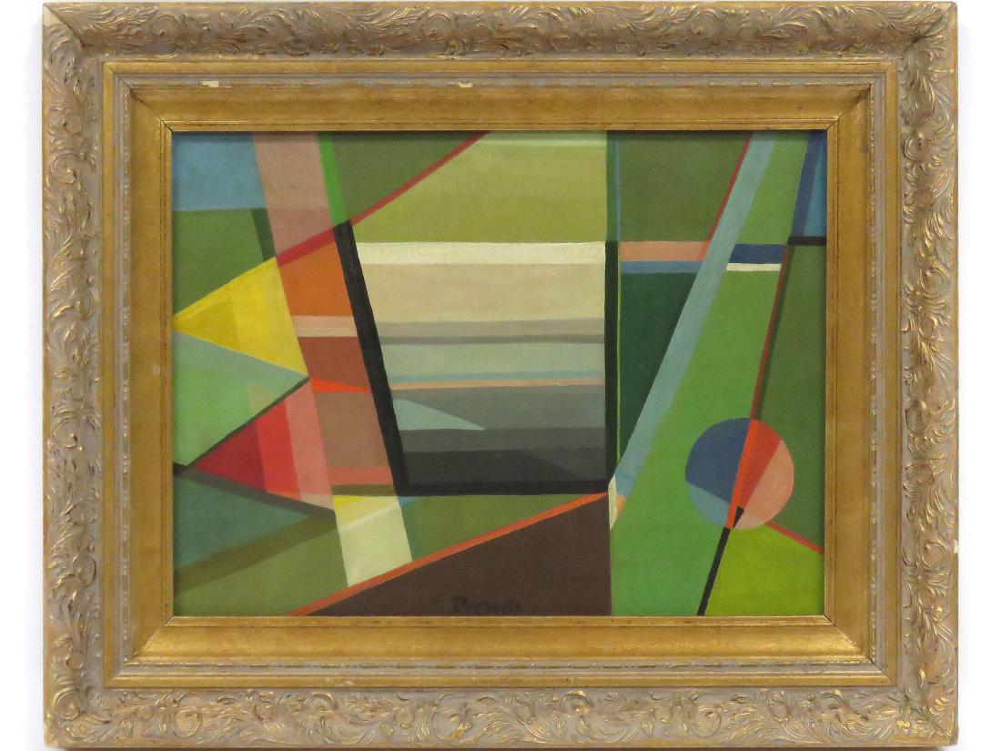 AMERICAN SCHOOL (20TH CENTURY), OIL ON CANVAS BOARD, (1 of 3)