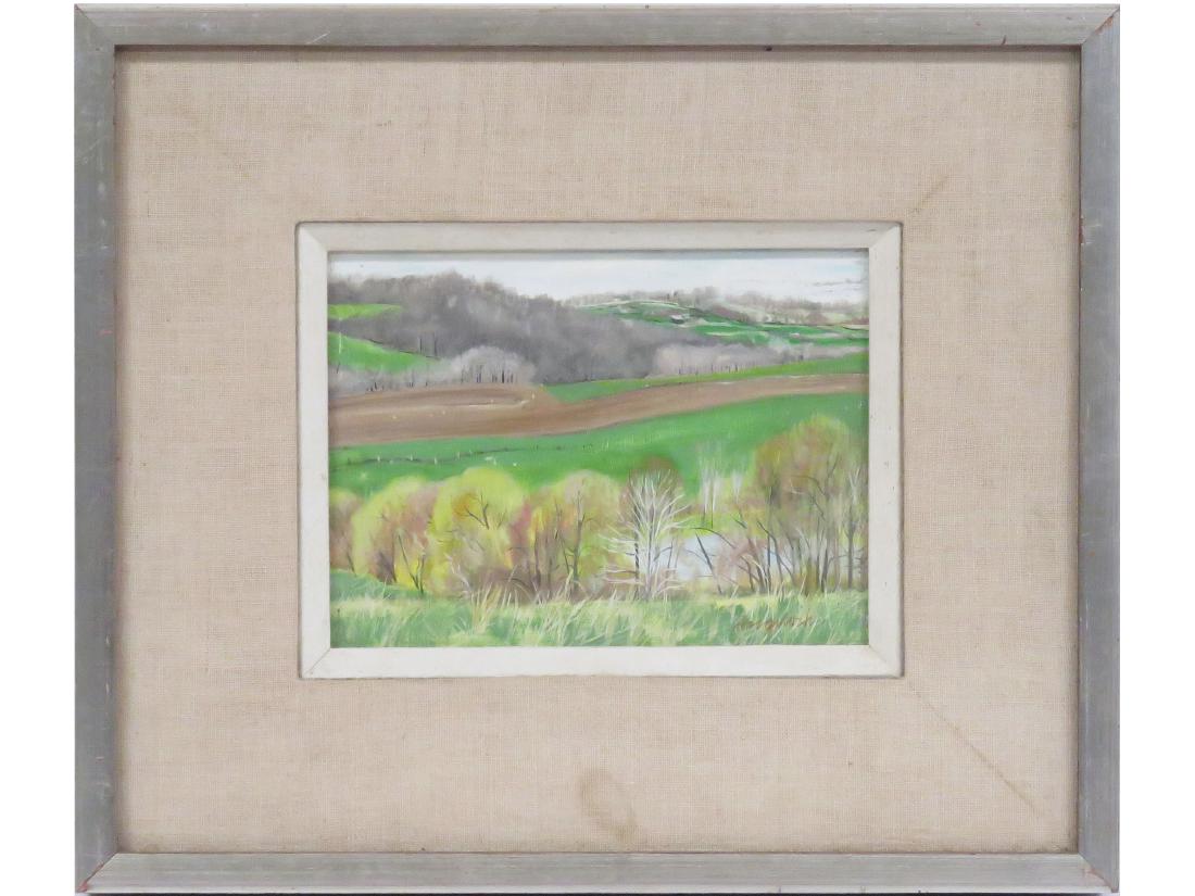 ROBERT ANGELOCH (AMERICAN 1922-2011), OIL ON PANEL, (1 of 4)