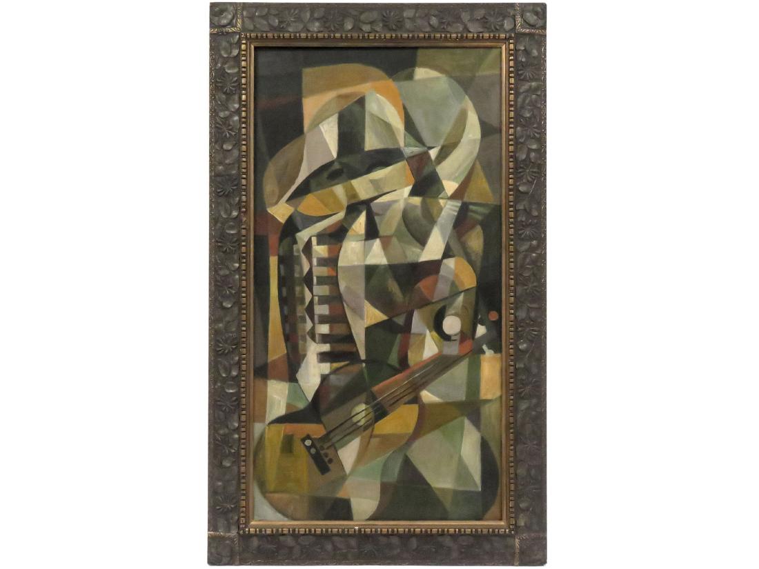 AMERICAN SCHOOL (20TH CENTURY), OIL ON CANVAS, UNTITLED (1 of 5)