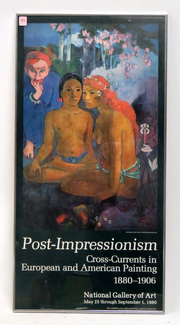 VINTAGE NATIONAL GALLERY OF ART EXHIBITION POSTER, (1 of 1)