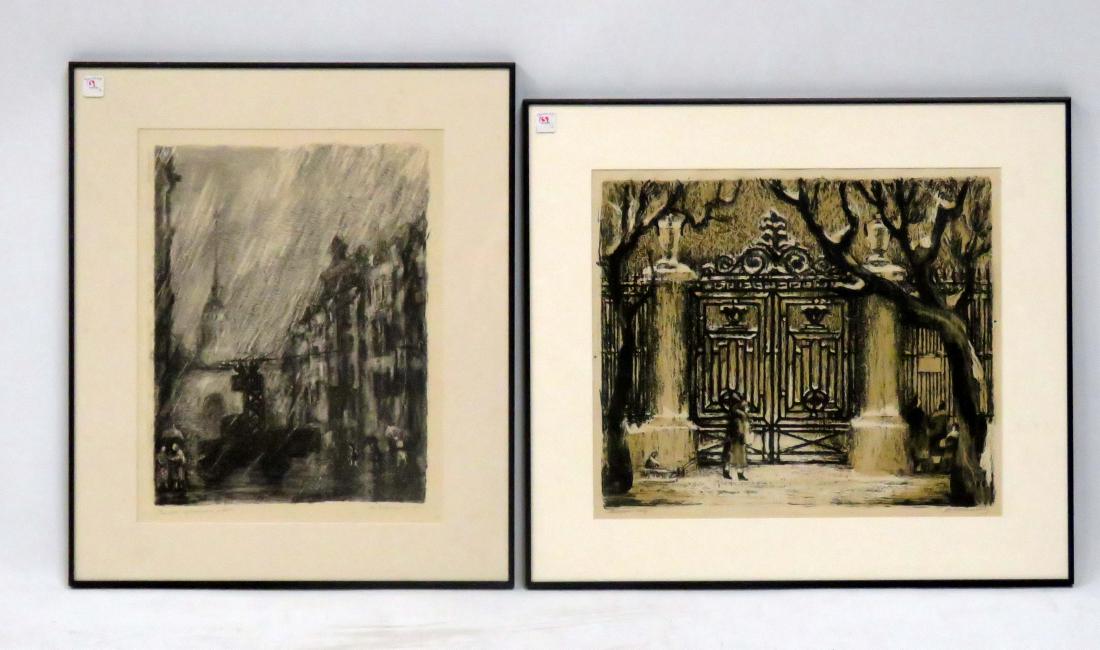 RUSSIAN SCHOOL (19/20TH CENTURY), LOT (2) LITHOGRAPHS (1 of 1)