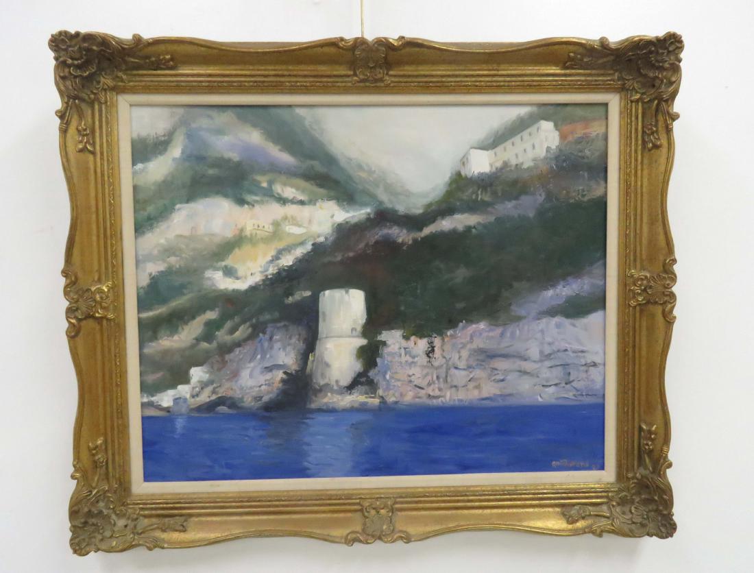 CONTINENTAL SCHOOL (20TH CENTURY), OIL ON CANVAS, (1 of 2)