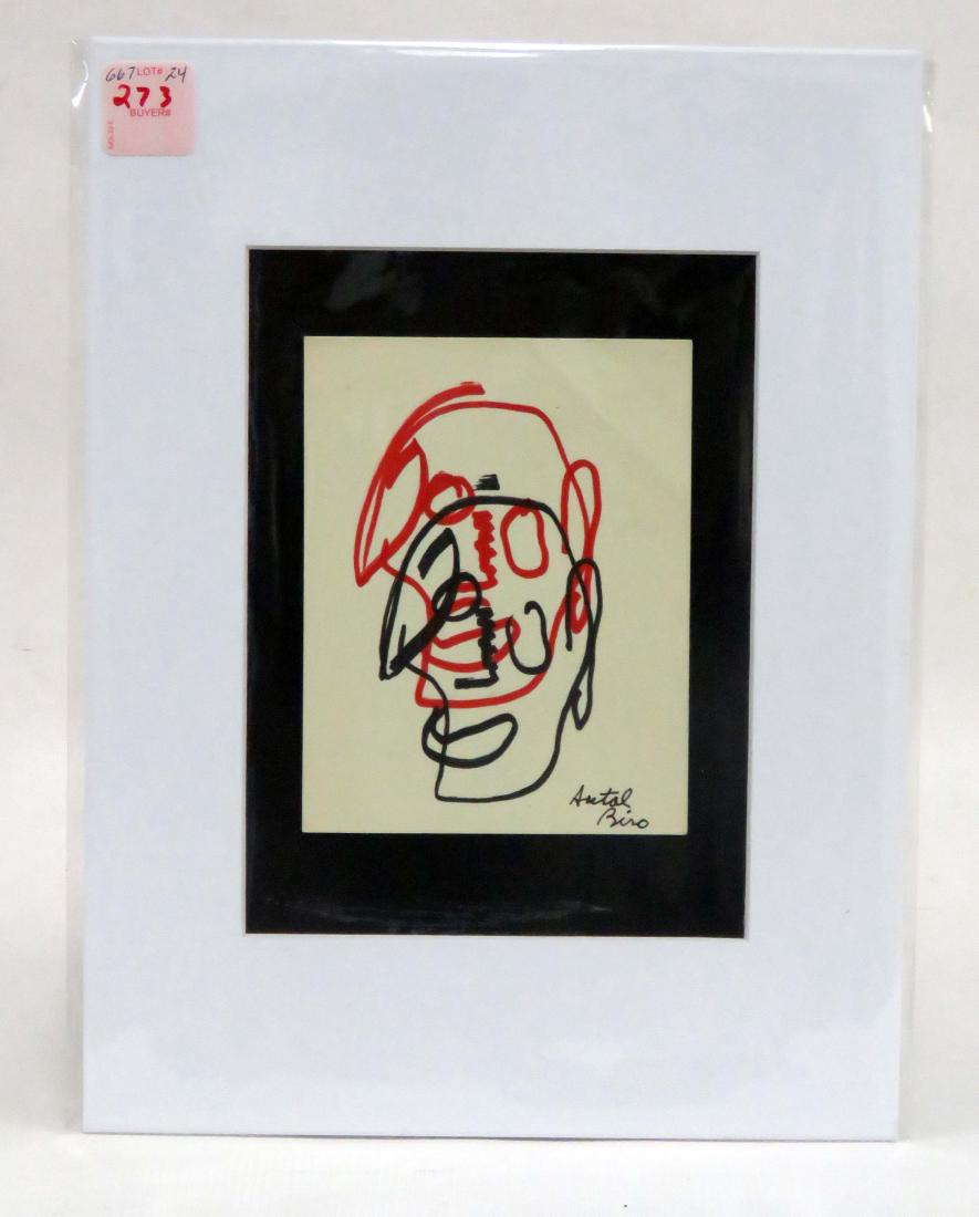 FRENCH SCHOOL (20TH CENTURY), INK ON PAPER, UNTITLED (1 of 2)