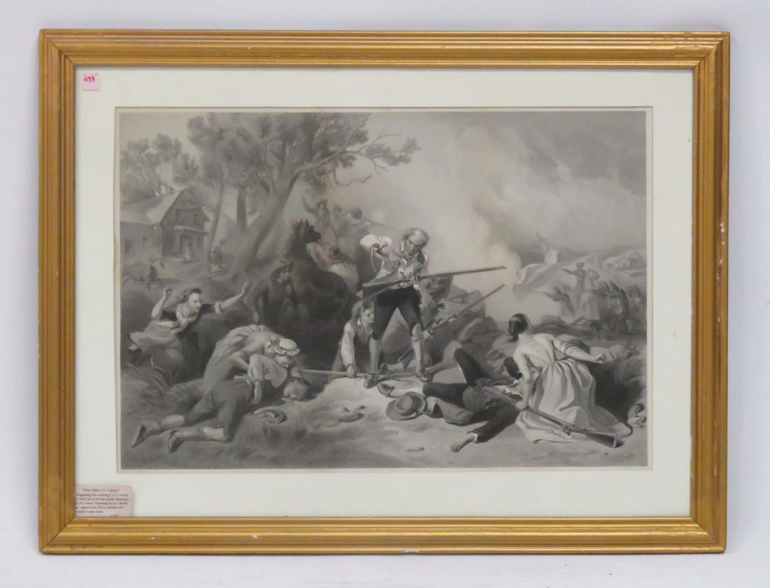 AFTER F.0.C. DARLEY (AMERICAN 1822-1888), ENGRAVING, (1 of 4)