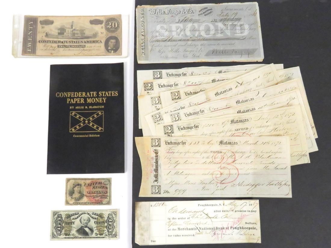 LOT INCLUDING US FRACTIONAL CURRENCY INCLUDING 3RD (1 of 6)