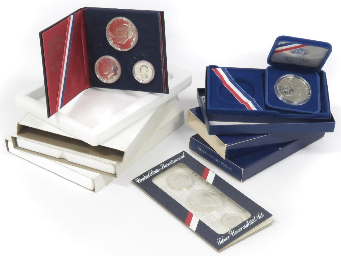 LOT (6) INCLUDING (4) 1976 BI-CENTENNIAL SILVER (1 of 1)