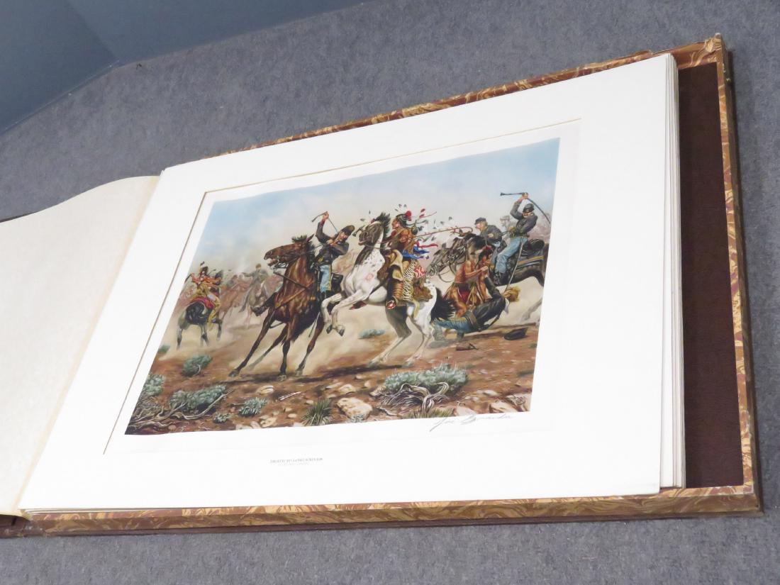 THE FRANKLIN MINT GOLD MEDAL PORTFOLIO OF WESTERN ART. (1 of 6)