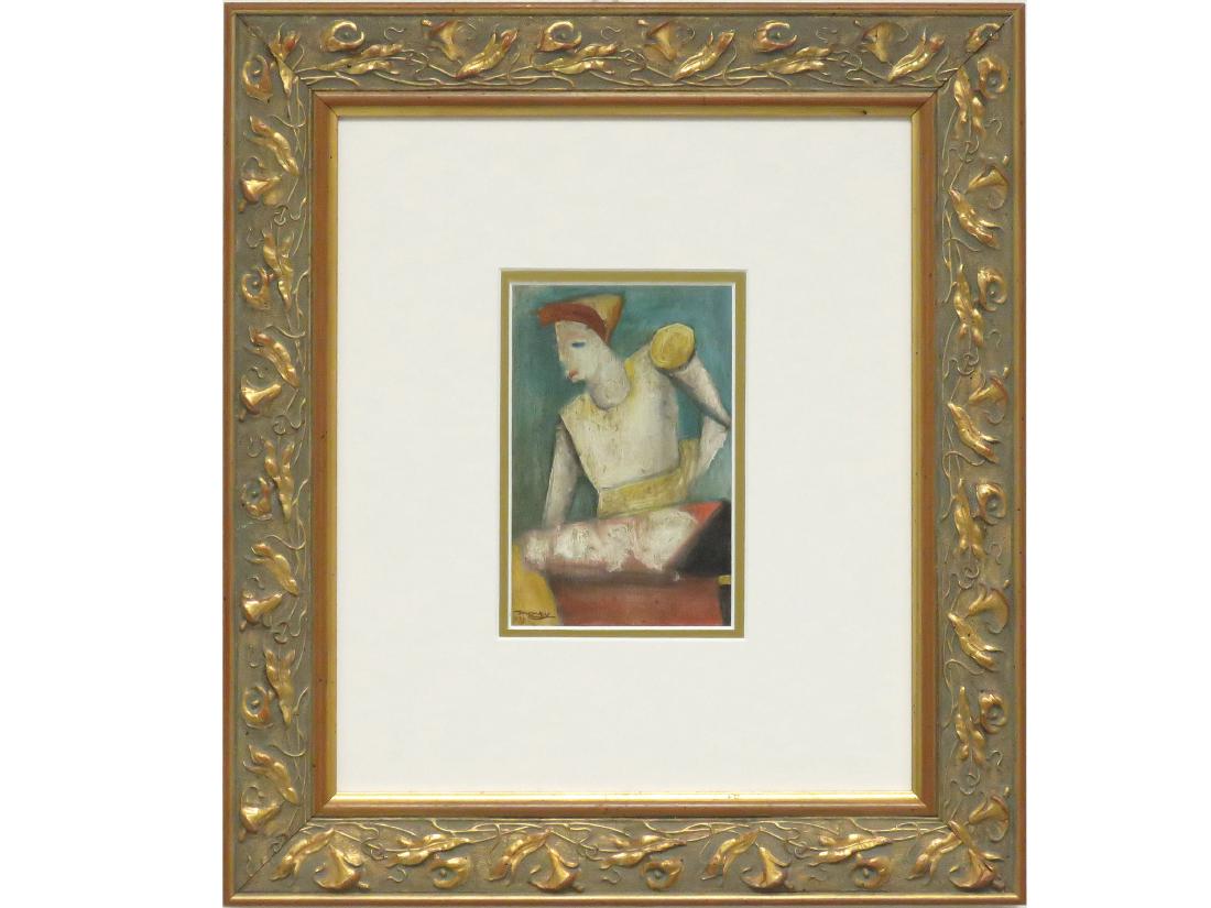 ROMANIAN SCHOOL (20TH CENTURY), OIL ON PANEL, UNTITLED (1 of 3)