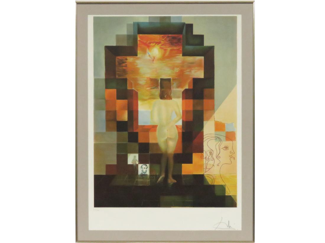 SALVADOR DALI (SPANISH 1904-1989), LITHOGRAPH, LINCOLN (1 of 2)