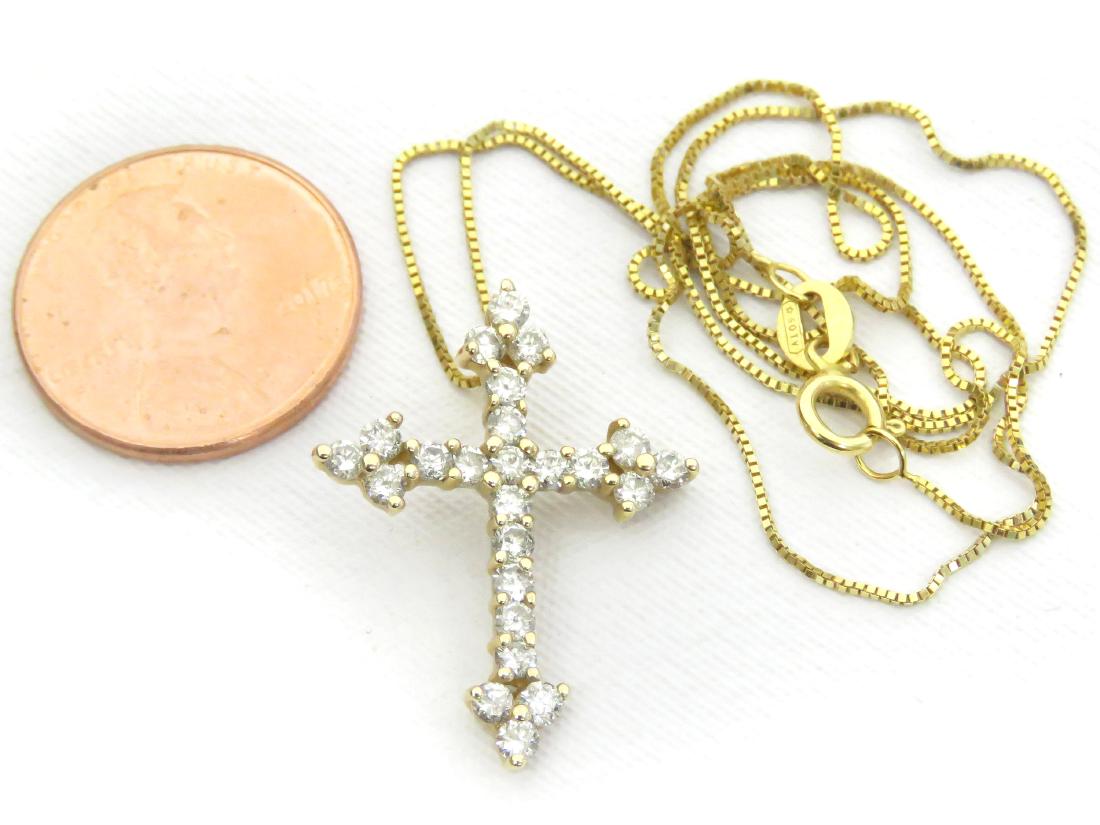 ITALIAN 14K YELLOW GOLD NECKLACE WITH 14K YELLOW GOLD & (1 of 1)