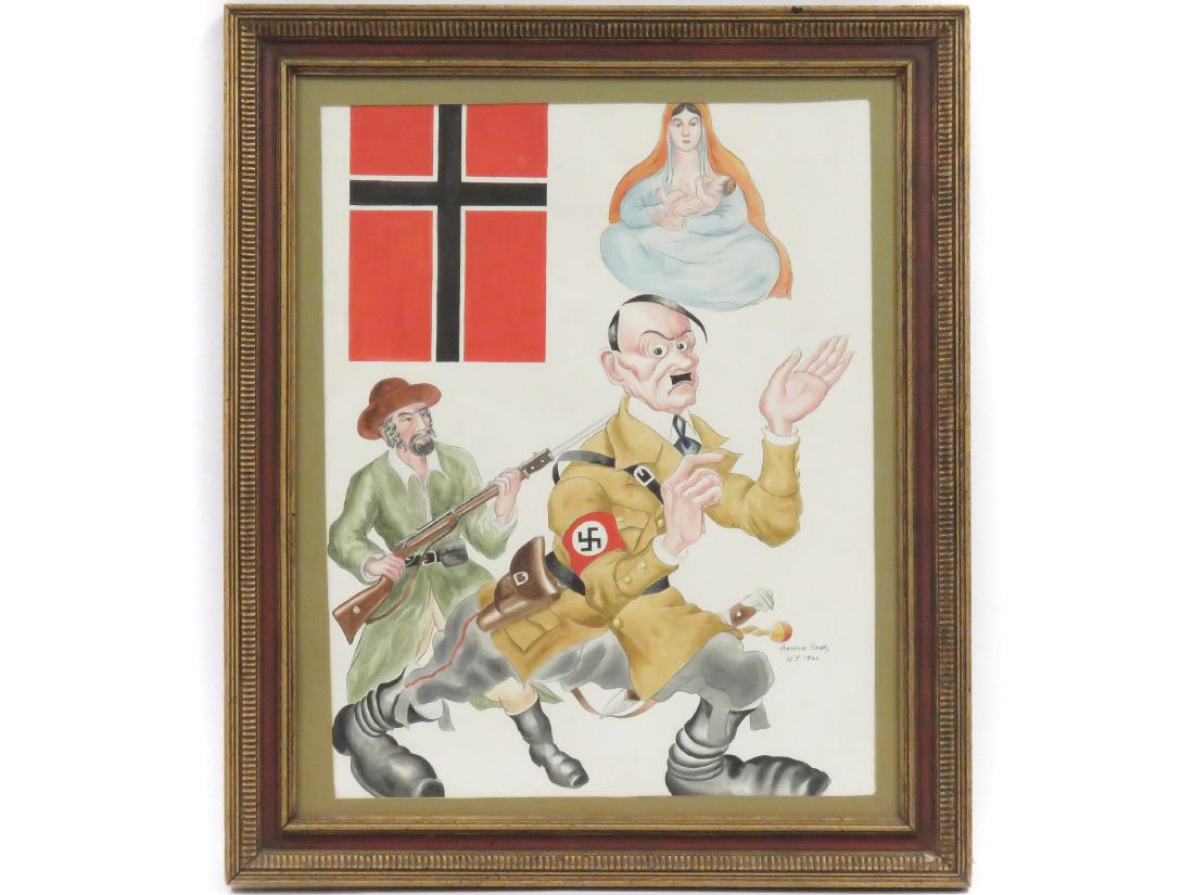 ARTHUR SZYK (POLISH/AMERICAN 1894-1951), PEN, INK AND (1 of 3)