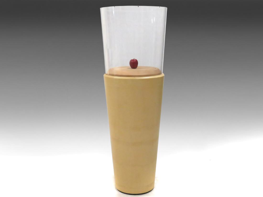 CUSTOM MADE BIRCH/LUCITE CONICAL WATCH/JEWELRY DISPLAY (1 of 3)