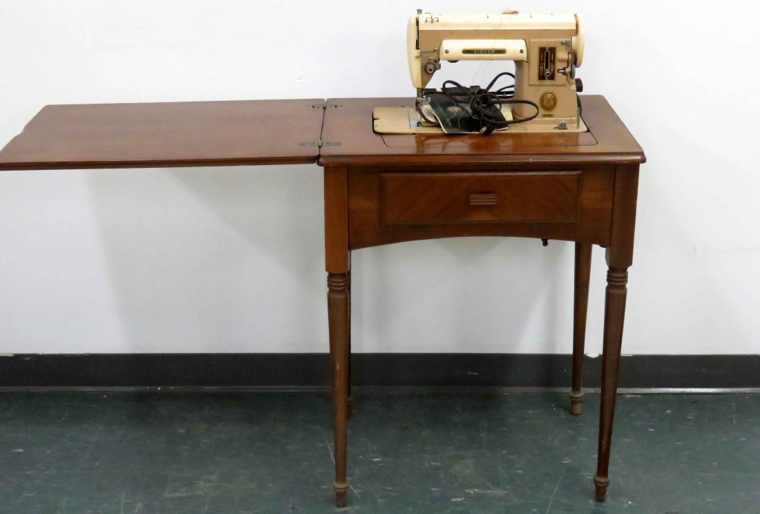 SHERATON STYLE WALNUT SEWING