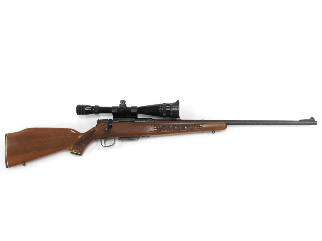 **NICS CHECK** SAVAGE MODEL 340 SERIES E, .222: **NICS CHECK** SAVAGE MODEL 340 SERIES E, .222 REMINGTON BOLT ACTION RIFLE, SERIAL # NA, WITH REDFIELD 4-12X SCOPE, BL 24" (CLIP)