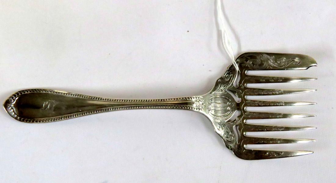 TIFFANY & CO. STERLING MULTI-PRONG SERVING FORK, (1 of 1)