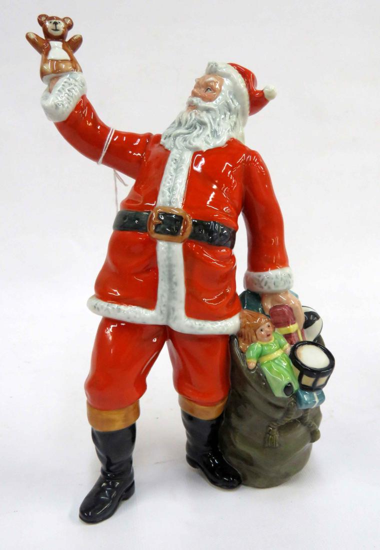 ROYAL DOULTON PORCELAIN FIGURE, SANTA CLAUS, HN2725. (1 of 2)