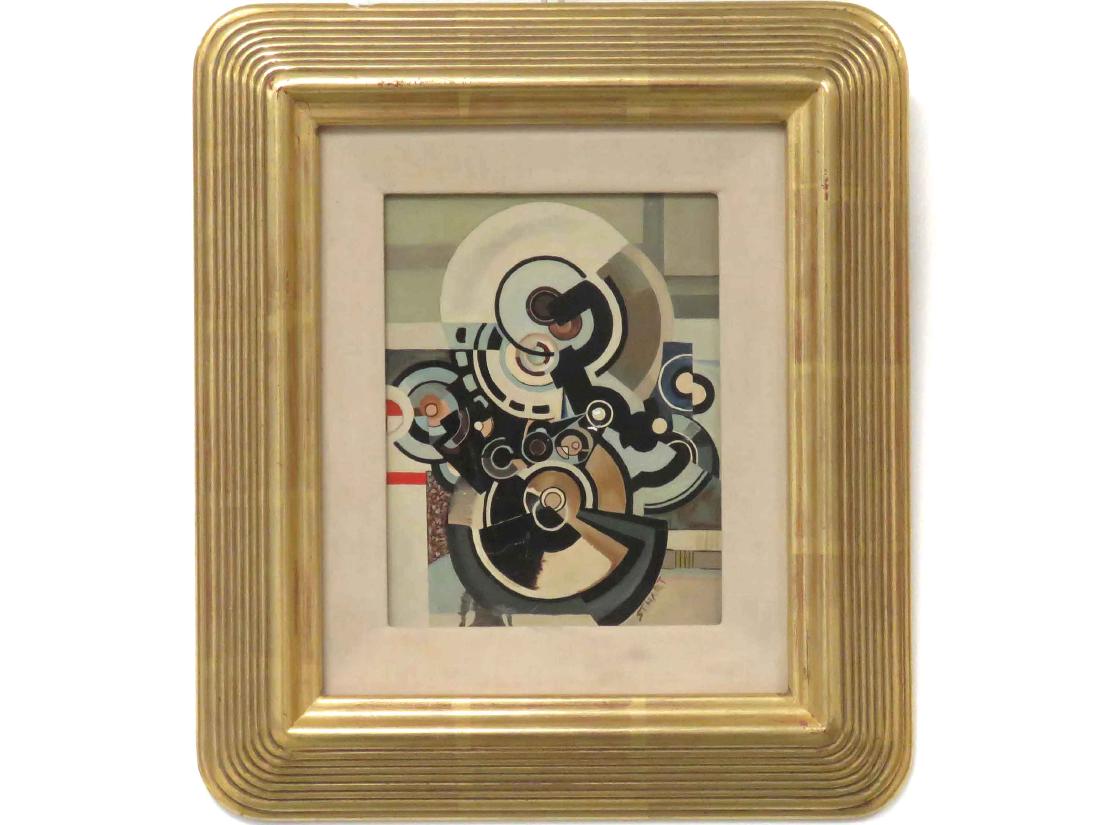 AMERICAN SCHOOL (20TH CENTURY), OIL ON MASONITE, (1 of 3)