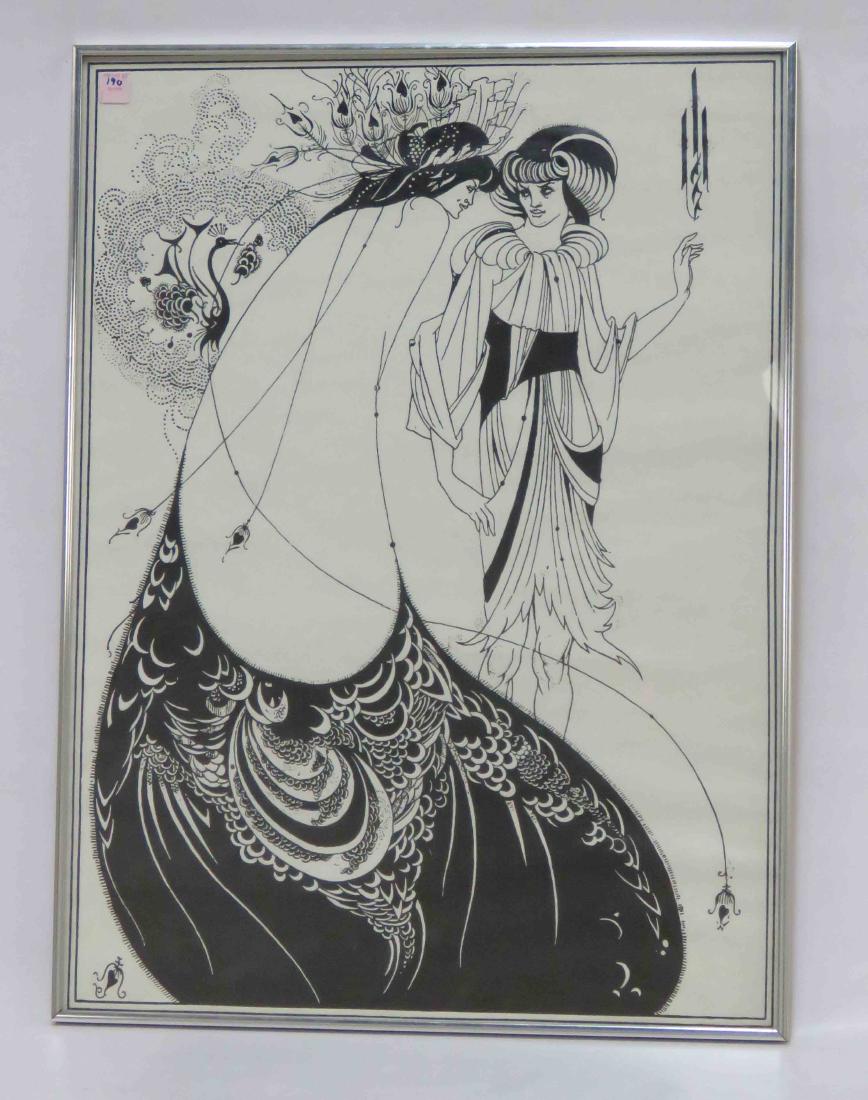 AUBREY BEARDSLEY (FRANCE/ENGLAND 1872-1898) LITHOGRAPH, (1 of 1)