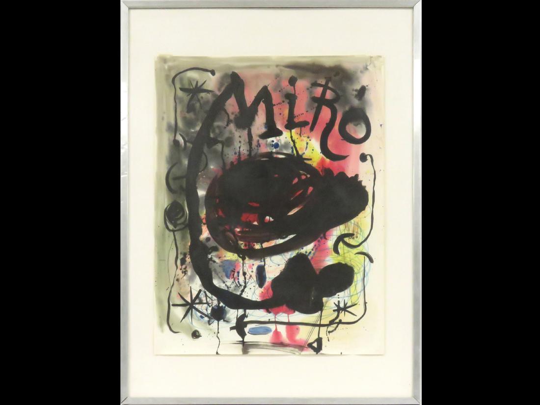 FRENCH SCHOOL (20TH CENTURY), WATERCOLOR, UNTITLED. (1 of 3)