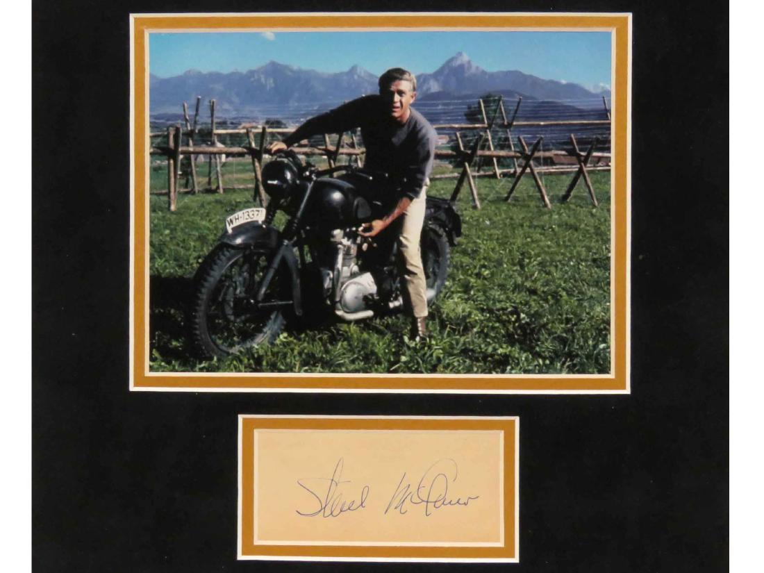 STEVE MCQUEEN (AMERICAN ACTOR 1930-1980), AUTOGRAPH (1 of 1)