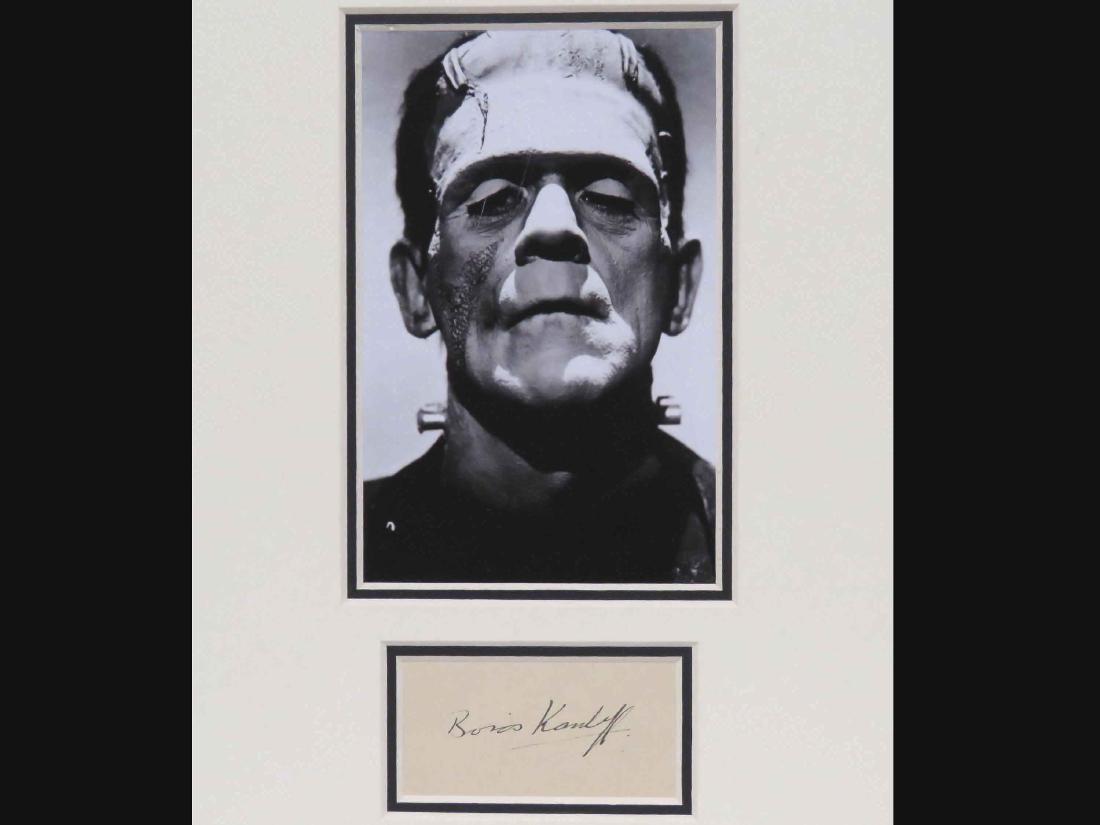 BORIS KARLOFF (AMERICAN ACTOR 1887-1969), AUTOGRAPH (1 of 1)